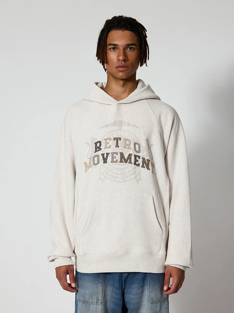 Sweatshirt Oversize en Coton – Sweat à Capuche Anti-Rétrécissement