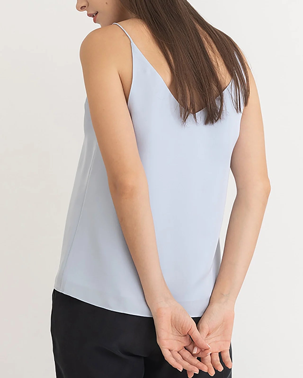 Camisole en Soie à Col V