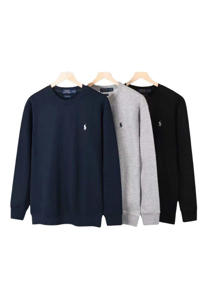 Sweatshirt Ralph Lauren Homme Col Rond Coton